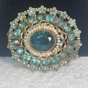 Vintage Czech Brooch